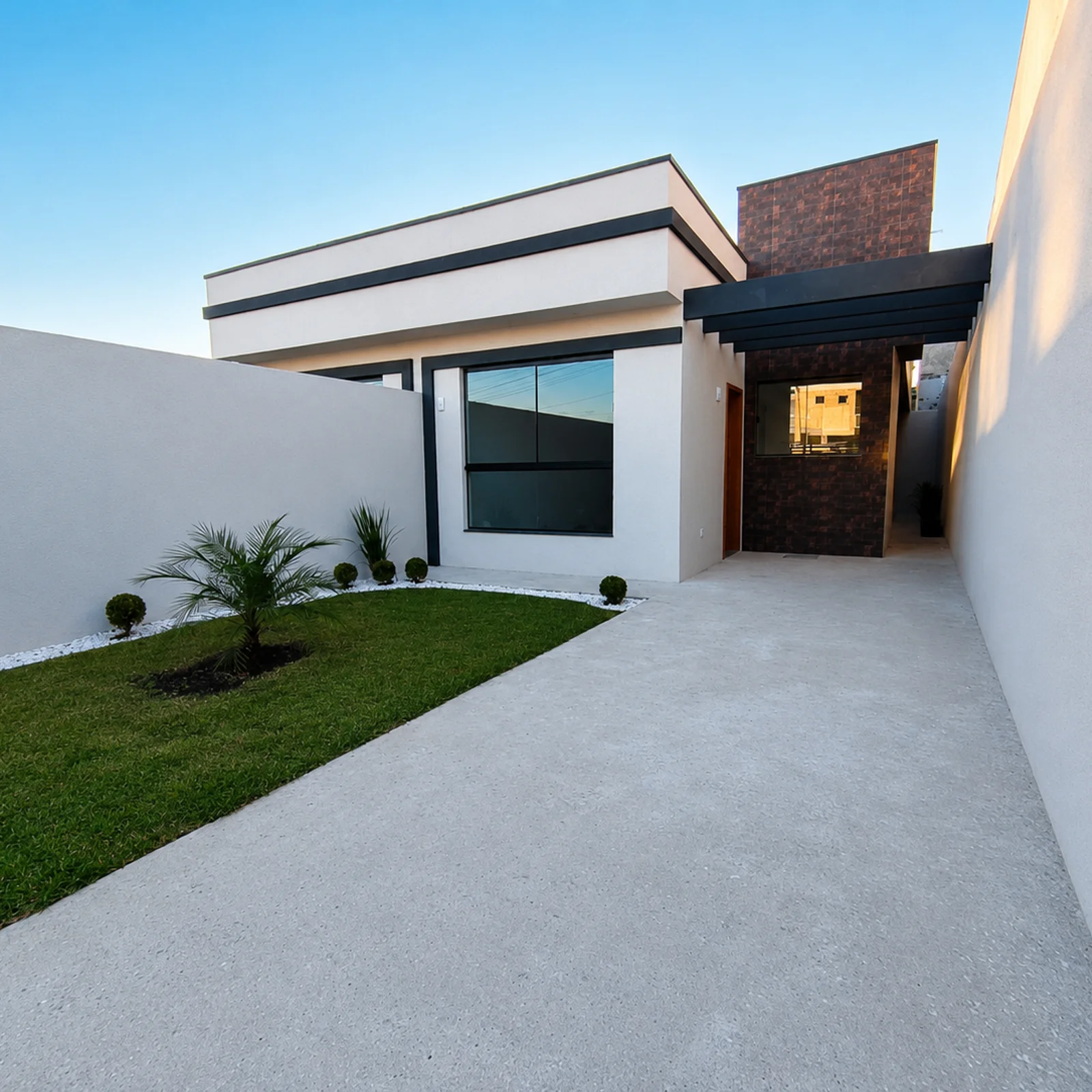 Casa 3 dorms com suíte e 2 vagas no Iguaçu, Araucária